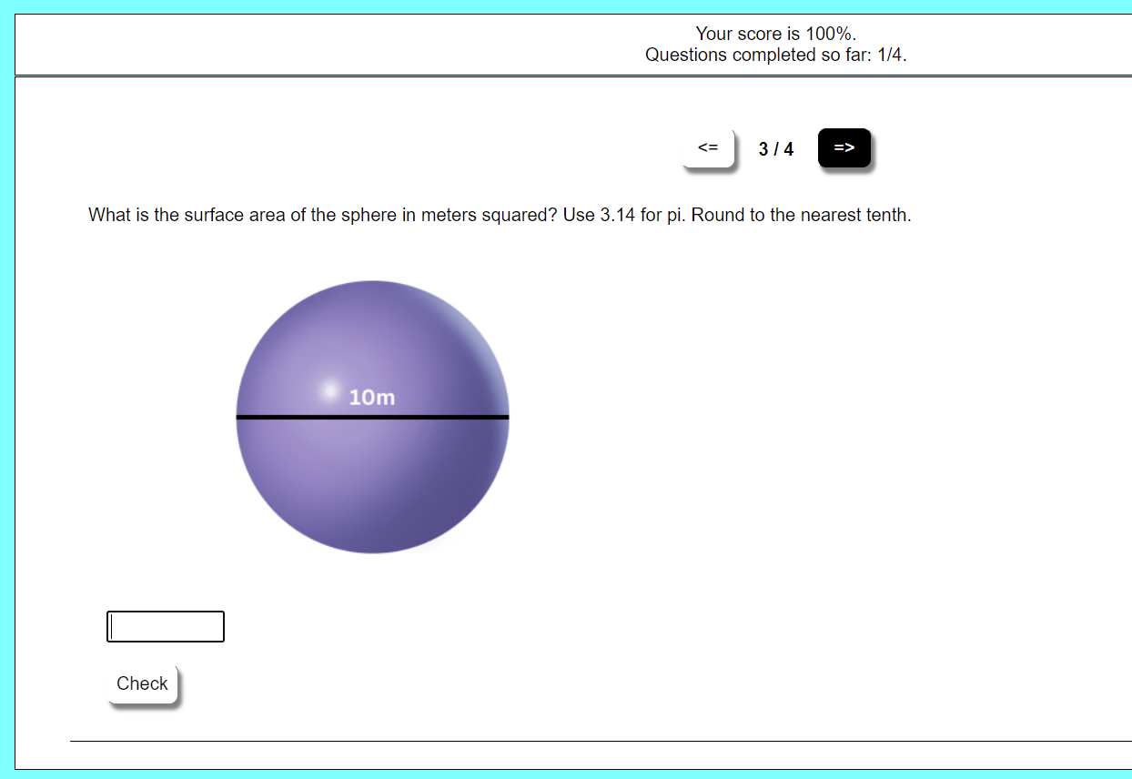 Calculating the Surface Area of a Sphere